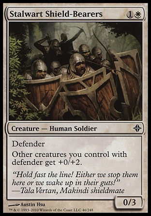 【JPN】《精壯執盾手/Stalwart Shield-Bearers》[奧札奇再起]