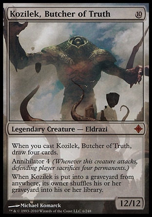 【JPN】《真理屠夫寇基雷/Kozilek, Butcher of Truth》[奧札奇再起]