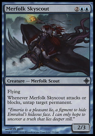 【JPN】《空偵人魚/Merfolk Skyscout》[奧札奇再起]