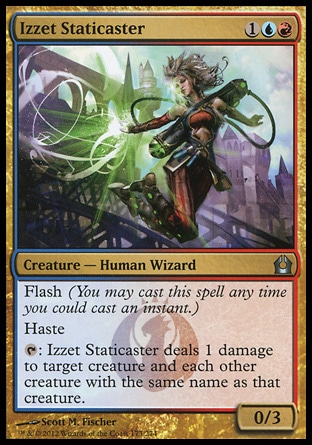 【JPN】《伊捷靜電法師/Izzet Staticaster》[再訪拉尼卡]