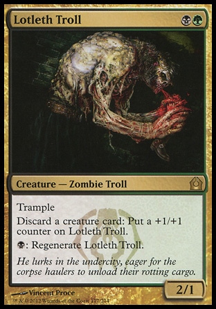 【JPN】《洛特離巨魔/Lotleth Troll》[再訪拉尼卡]