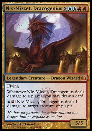 【JPN】《龍智者尼米捷/Niv-Mizzet, Dracogenius》[再訪拉尼卡]