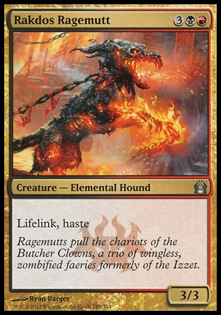 【JPN】《拉鐸司怒焰犬/Rakdos Ragemutt》[再訪拉尼卡]