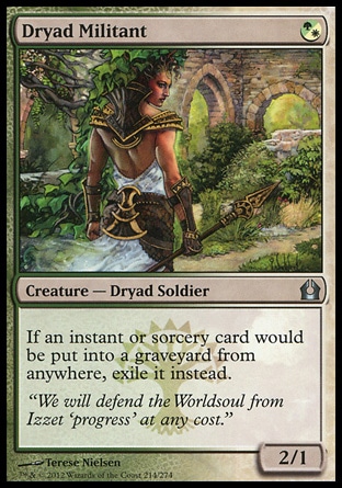 【JPN】《好鬥樹靈/Dryad Militant》[再訪拉尼卡]