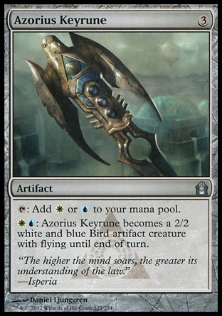 【JPN】《俄佐立符鎮兵/Azorius Keyrune》[再訪拉尼卡]