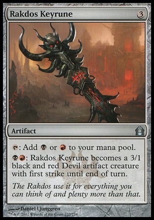 【JPN】《拉鐸司符鎮兵/Rakdos Keyrune》[再訪拉尼卡]