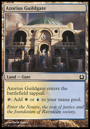 【JPN】《俄佐立公會門/Azorius Guildgate》[再訪拉尼卡]