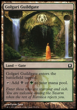 【JPN】《葛加理公會門/Golgari Guildgate》[再訪拉尼卡]