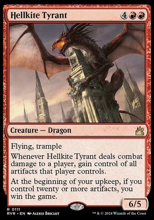 【ENG】《暴君殘虐者/Hellkite Tyrant》[拉尼卡：重製版]