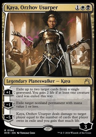 【ENG】《歐佐夫僭位卡婭/Kaya, Orzhov Usurper》[拉尼卡：重製版]