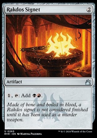 【ENG】《拉鐸司印記/Rakdos Signet》[拉尼卡：重製版]