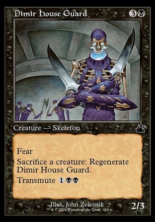 【ENG】《底密爾會堂守衛/Dimir House Guard》[拉尼卡：重製版]