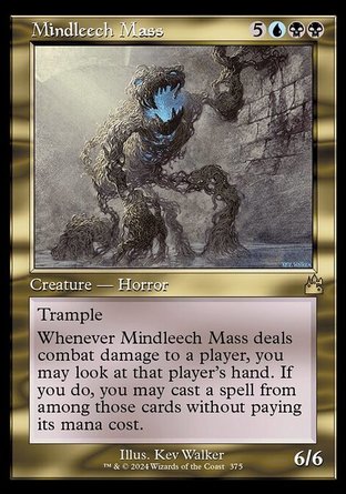 【ENG】 ☆Foil☆ 《奪念團塊/Mindleech Mass》[拉尼卡：重製版]