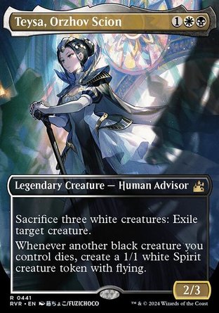 【ENG】 ☆Foil☆ 《歐佐夫傳人泰莎/Teysa, Orzhov Scion》[拉尼卡：重製版]
