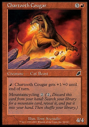 【ENG】《烏牙山獅/Chartooth Cougar》[劫運降臨]