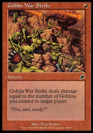 【ENG】《鬼怪戰襲/Goblin War Strike》[劫運降臨]〔SP〕