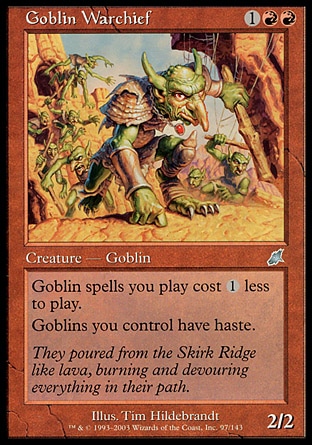 【ENG】《鬼怪戰酋長/Goblin Warchief》[劫運降臨]