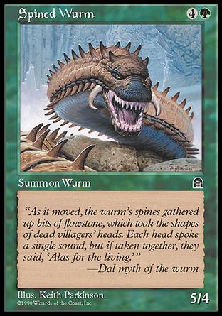 【ENG】《刺棘亞龍/Spined Wurm》[天羅城塞]