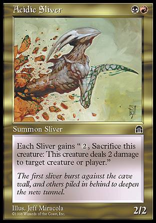 【ENG】《酸液裂片妖/Acidic Sliver》[天羅城塞]