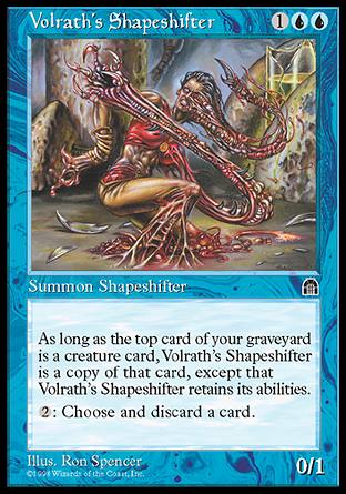 【ENG】《瓦拉司的變形獸/Volrath's Shapeshifter》[天羅城塞]〔SP〕