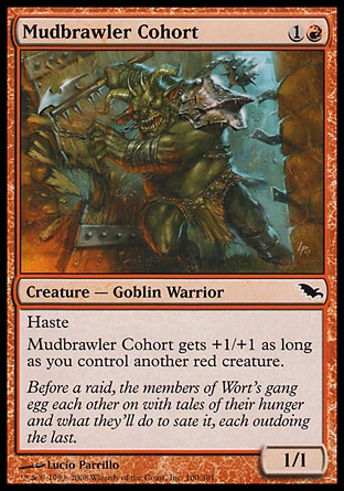 【JPN】《泥鬧助拳人/Mudbrawler Cohort》[闇影荒原]