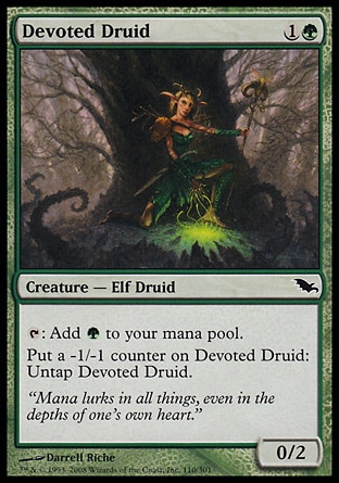【JPN】《虔誠德魯伊/Devoted Druid》[闇影荒原]