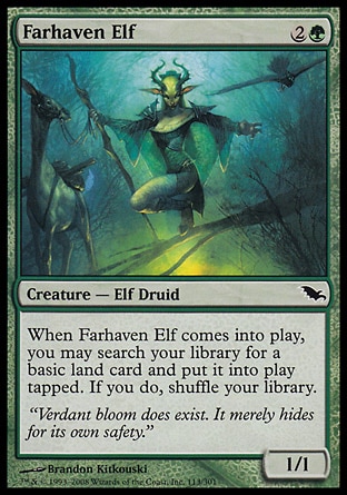 【JPN】《覓境妖精/Farhaven Elf》[闇影荒原]