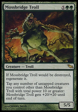 【JPN】《苔橋巨魔/Mossbridge Troll》[闇影荒原]