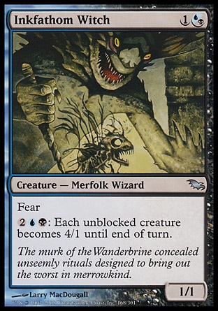 【JPN】《墨湛魔法師/Inkfathom Witch》[闇影荒原]