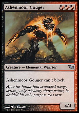 【JPN】《灰原鑿手/Ashenmoor Gouger》[闇影荒原]
