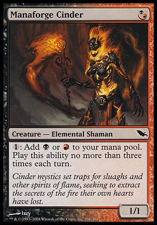【JPN】《魔鑄燼身/Manaforge Cinder》[闇影荒原]