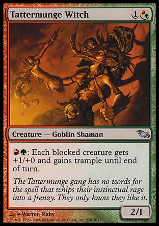 【JPN】《碎嘴魔法師/Tattermunge Witch》[闇影荒原]