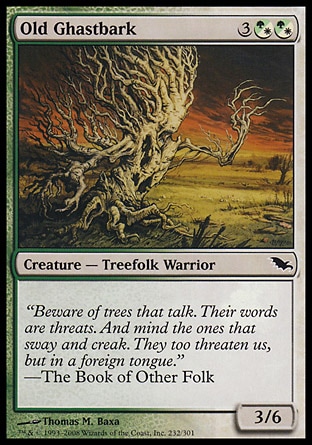 【JPN】《老白皮木/Old Ghastbark》[闇影荒原]