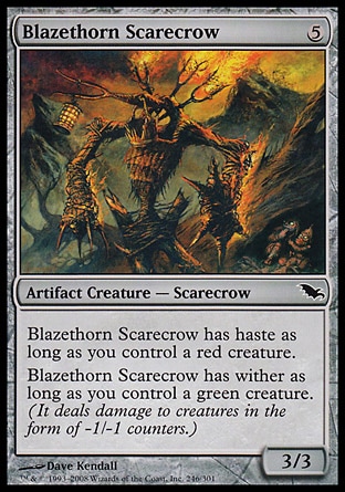【JPN】《焰荊稻草人/Blazethorn Scarecrow》[闇影荒原]