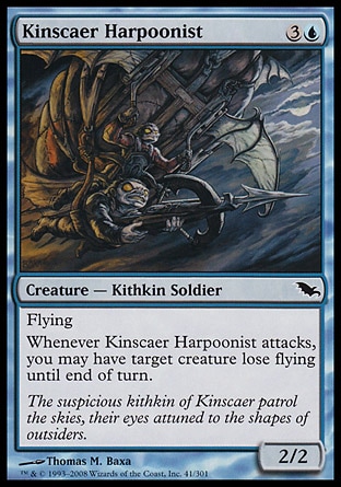 【JPN】《英剎園魚叉手/Kinscaer Harpoonist》[闇影荒原]