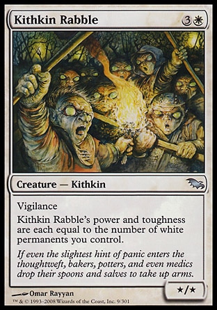 【JPN】《潔英齊眾/Kithkin Rabble》[闇影荒原]