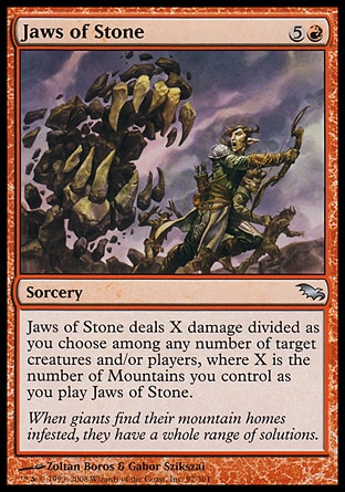【JPN】《岩石夾擊/Jaws of Stone》[闇影荒原]