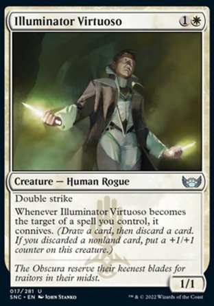 【ENG】《耀刃名手/Illuminator Virtuoso》[新卡佩納：喧囂黑街]