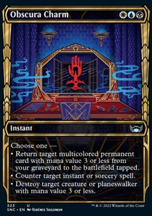 【ENG】《秘聞幫護符/Obscura Charm》[新卡佩納：喧囂黑街]