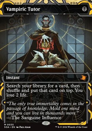 【ENG】《吸血鬼導師/Vampiric Tutor》[斯翠海文的祕密秘典]
