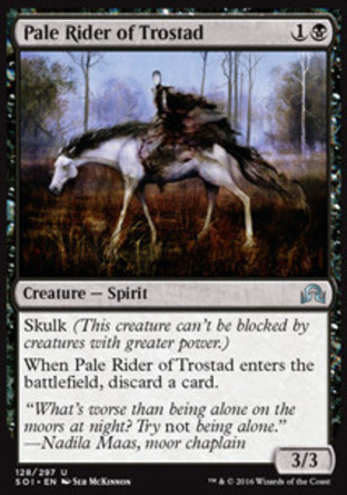 【JPN】《卓斯塔蒼白騎兵/Pale Rider of Trostad》[依尼翠闇影]