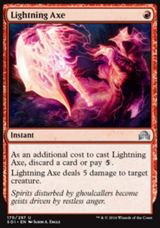 【JPN】《閃電斧/Lightning Axe》[依尼翠闇影]