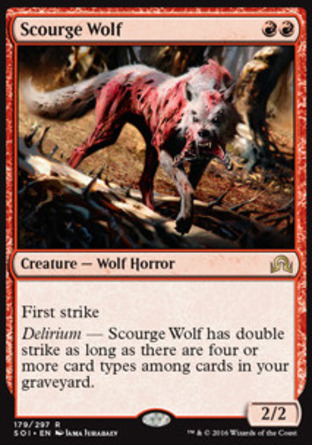 【JPN】《禍害狼/Scourge Wolf》[依尼翠闇影]