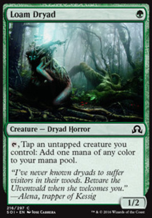 【JPN】《黑土樹靈/Loam Dryad》[依尼翠闇影]