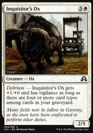 【JPN】《審判官馱牛/Inquisitor's Ox》[依尼翠闇影]