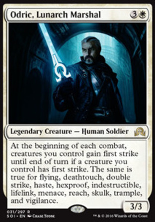 【JPN】《月主會元帥歐吉克/Odric, Lunarch Marshal》[依尼翠闇影]