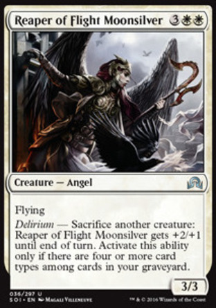 【JPN】《月銀索命使/Reaper of Flight Moonsilver》[依尼翠闇影]
