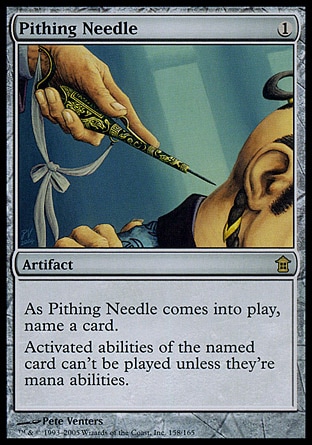 【JPN】《穿髓金針/Pithing Needle》[神河任俠傳]
