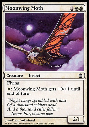 【JPN】《月翼蛾/Moonwing Moth》[神河任俠傳]