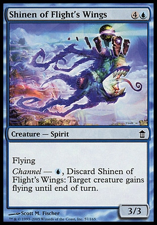【JPN】《飛翼思念/Shinen of Flight's Wings》[神河任俠傳]